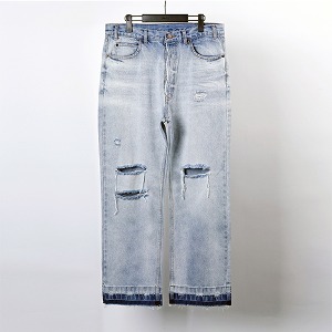 Wesley&#039;s torn jeans denim